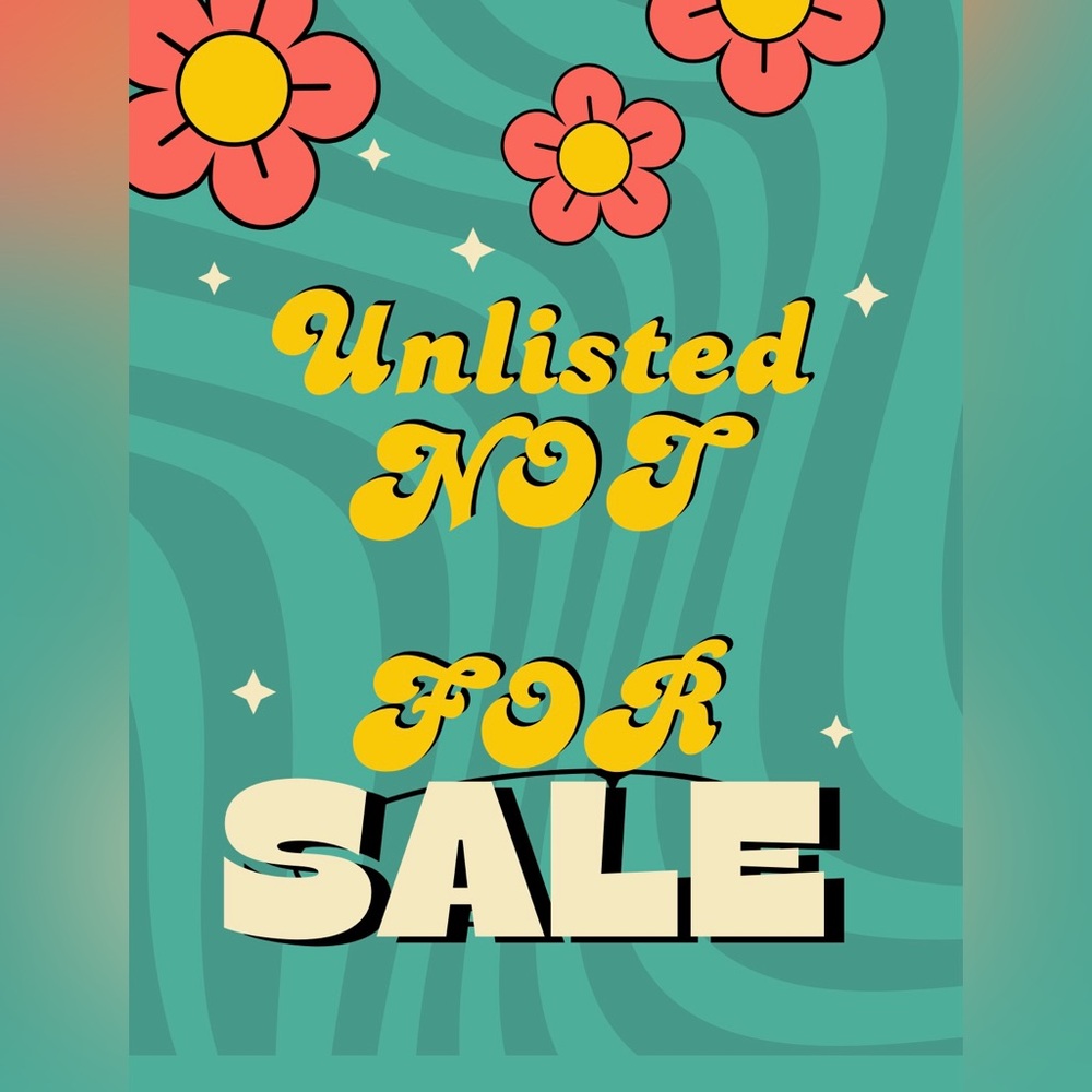 Unlisted items, new, used, vintage, unique.